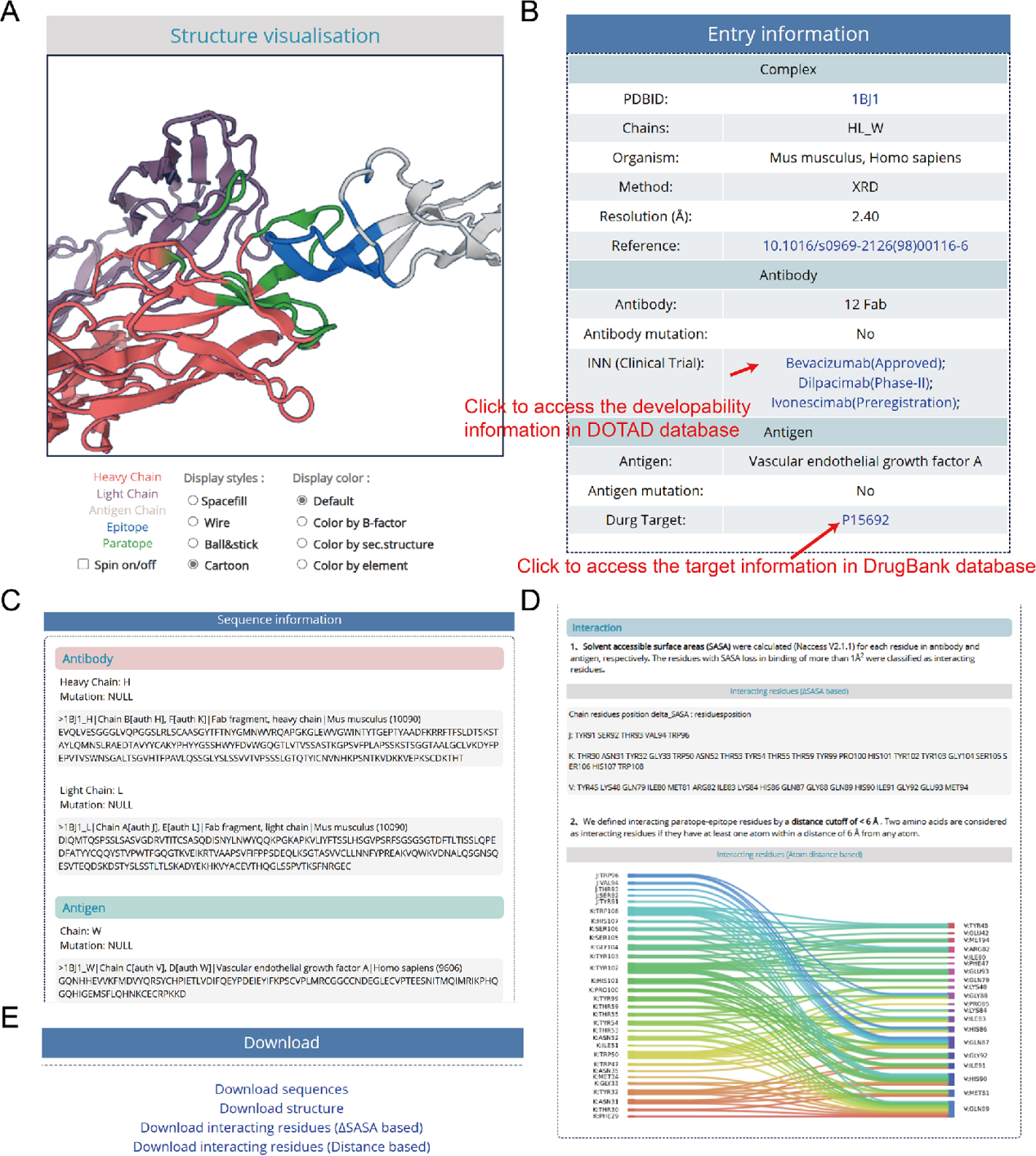 A comprehensive antigen-antibody complex database unlocking insights into interaction interface