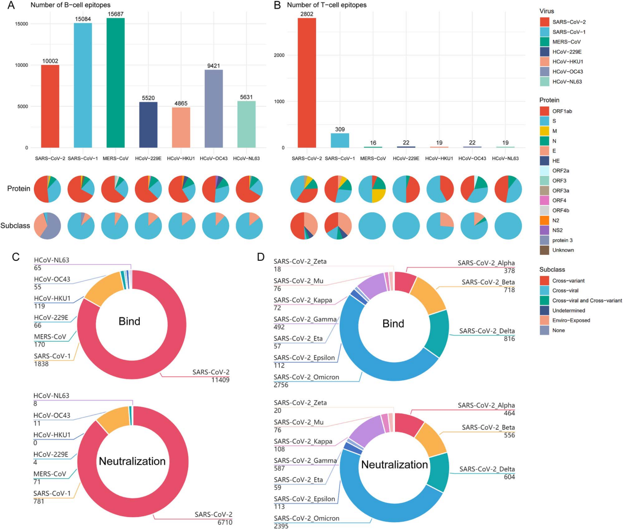 CovEpiAb: a comprehensive database and analysis resource for immune epitopes and antibodies of human coronaviruses