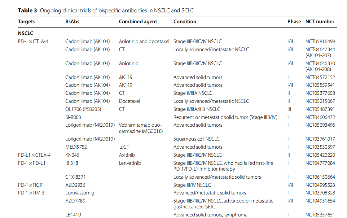 Dual blockade immunotherapy targeting PD-1/PD-L1 and CTLA-4 in lung cancer