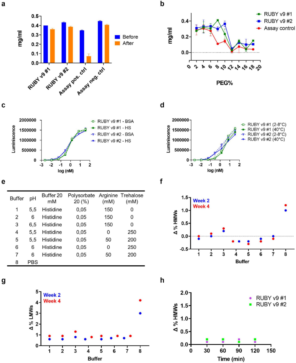 Functional IgG-like stability and pharmacological studies of tetravalent bispecific antibodies